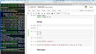 Python for Data Analysis 2018 - Lesson 4 (4/5)