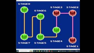 [NES} Four Wheel Drive Battle Clash Gameplay