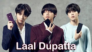 Laal dupatta song ft Vminkook 🐥🐯🐰 || BTS || bollywood song 💜