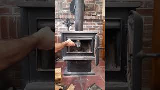 Cold Chimney Blow Dryer HACK. If you have a WOODSTOVE you are going to want to know this trick.