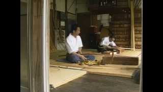 名弓「肥後三郎」の製作風景 kyudo