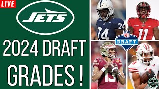 New York Jets 2024 Draft Class GRADES !