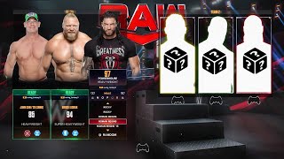 Roman Reigns John Cena Brock Lesnar Vs Team Surprise WWE 2K24