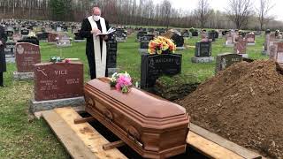 Graveside services for the late Eileen Vice