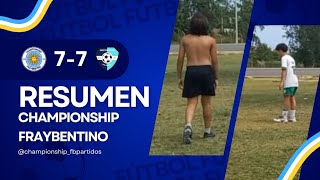 PARTIDAZO Y EMPATE CON UN FINAL POLÉMICO | Reservas Athletic 7-7 Deportivo Filippou | Resumen CHFB