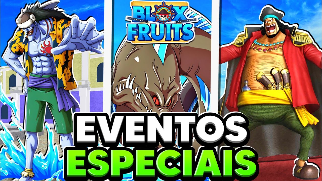 TODOS OS EVENTOS ESPECIAIS SECRETOS DO BLOX FRUITS! - YouTube