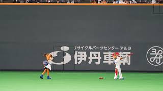 【4K】20220319 フレップくん\u0026ポリーちゃん 「ファン投票によって選ばれた今日のスタメン」発表