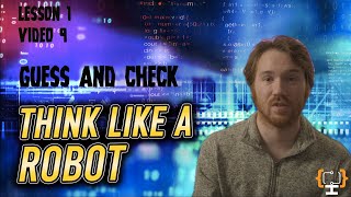 Optimizing Quadratic Formula Solutions In Python | Think Like A Robot | Lesson 1 Video 9