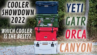 Cooler Showdown 2024 | ORCA vs. Yeti vs. Canyon vs. GATR - Which cooler is the best???