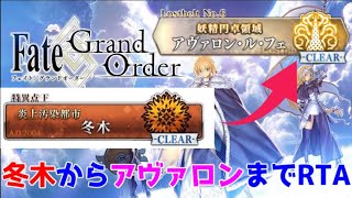 【人理修復RTA】2部の試走をやります アヴァロン～　今日で終わらせます