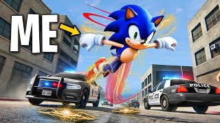 Joining Police Force as SONIC on GTA 5 RP