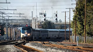 Railfanning Santa Clara, CA Ft. 160 Pepsi Can, Shave and a Haircut, Caltrain, Amtrak, and UP!