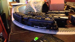 O gauge Lionel 2018 and 6026W whistling, running