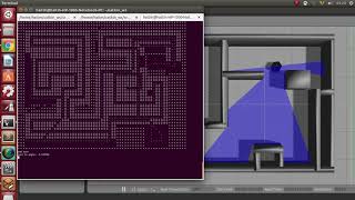 kobuki robot run CCD* algorithm on gazebo environment (detect unexpected obstructions)