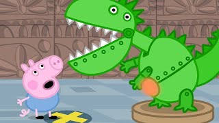 Peppa Pig English Episodes 🦖 Peppa Pig and George Celebrate Dinosaur Day! #1🦖Peppa Pig Official