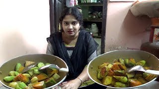 Pumpkin Chokka / कद्दू चौक्का  / কুমড়োর ছক্কা - Delicious Bengali Recipe - Best with Roti / Paratha