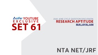 Previous Year Questions | RESEARCH APTITUDE |  UGC NTA NET June 2020 Examination | Paper 1