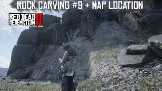 Rock Carving #9 - Mount Shann - Red Dead Redemption + Map Location