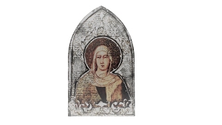 Silver decoupage icon - DIY tutorial