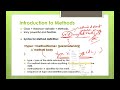 Core Java Training || Introduction to Methods