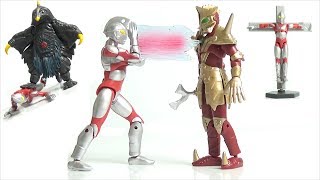 ＳＨＯＤＯ ウルトラマンＶＳ２ 全5種 開封 ＳＨＯＤＯ Ultraman ＶＳ２ 掌動 Action Figure 食玩 Japanese candy toys