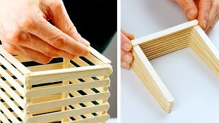 2 Awesome DIY Popsicle Stick Crafts