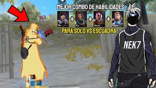 EL MEJOR COMBO DE HABILIDADES PARA SOLO vs ESCUADRA ☠️🔥 FREE FIRE