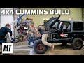 Cummins R2.8 Drivetrain Upgrade! Stretching TJ Body to LJ Frame! | 4x4 Garage Ep. 11 | MotorTrend