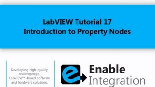 LabVIEW Tutorial 17 - Property Node (Enable Integration)