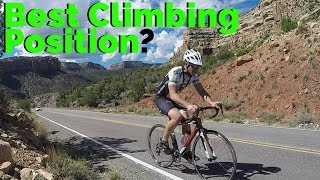 Best Climbing Position? // Cycling on the Colorado National Monument
