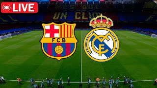 EL CLASICO Spanish Supercopa Final: Real Madrid vs. Barcelona 🍿 | PES 21