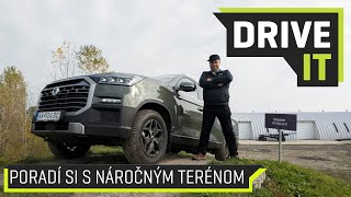 SsangYong Musso Grand: test v blate a pri šmyku. Poradí si?