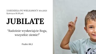 30.4.2023 / 10:30 / PL / JUBILATE / Bolek Taska