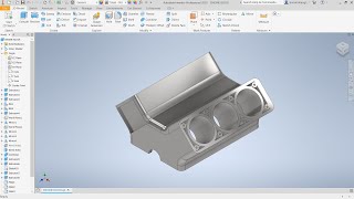 Autodesk Inventor Tutorial V6 Engine: Engine Block