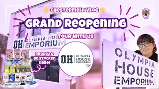 Olympia House Emporium Grand Reopening | Chesterfield Vlog & Shop Tour 🏪