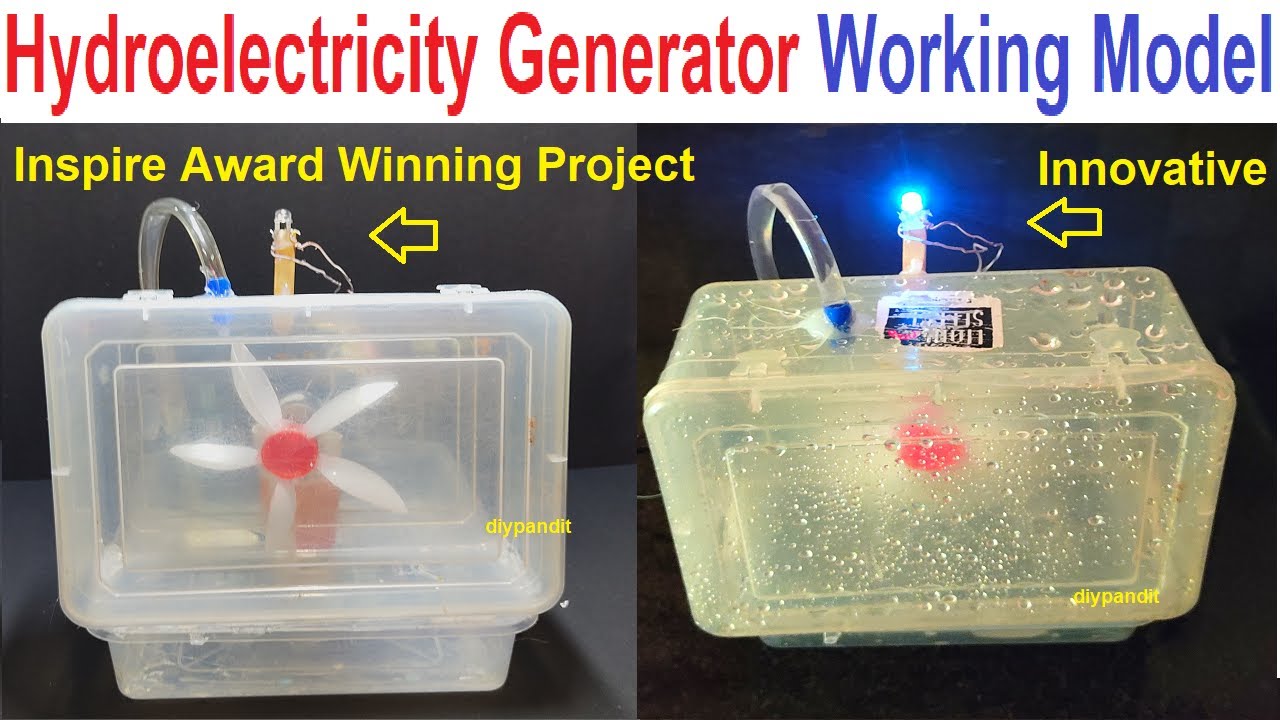 Hydroelectric Generator Model