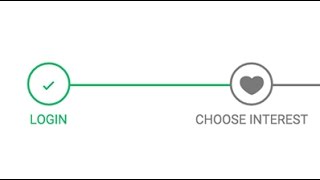 Step progress bar Tutorial, CSS.