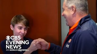 How a student's friendship with Auburn coach Bruce Pearl gave him the strength t