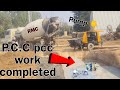 How to do pcc work with concrete pump /part 2