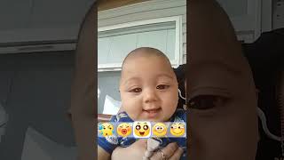 Sweet Baby's Daily Expressions#baby #cute #adorable #expression #toddler