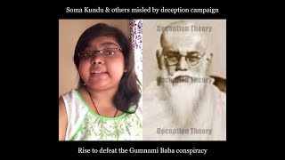 Soma Oindri Kundu and others misled by deception campaign into believing Gumnami Baba was Netaji