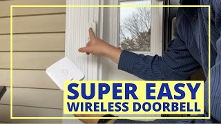 I Installed the Avantek Mini Wireless Doorbell in Less Than 5 Minutes! Review and Chimes