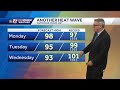 WATCH: Record-breaking Tuesday temperatures possible