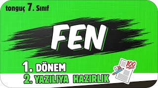 7.Sınıf Fen 1.Dönem 2.Yazılıya Hazırlık 📑 #2025