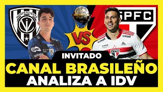 Canal Brasileño hace Análisis y Predicción IDV vs Sao Paulo | Final Copa Sudamericana 2022 🏆