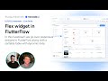 Responsive Building in #flutterflow with the new Flex Widget and how to create a sortable table.