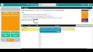 Code.org Event-Driven Programming Lesson 1 #4