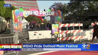 WeHo Pride Outloud Parade celebrated Pride Month
