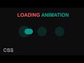 Loading Animation Using Html & Css