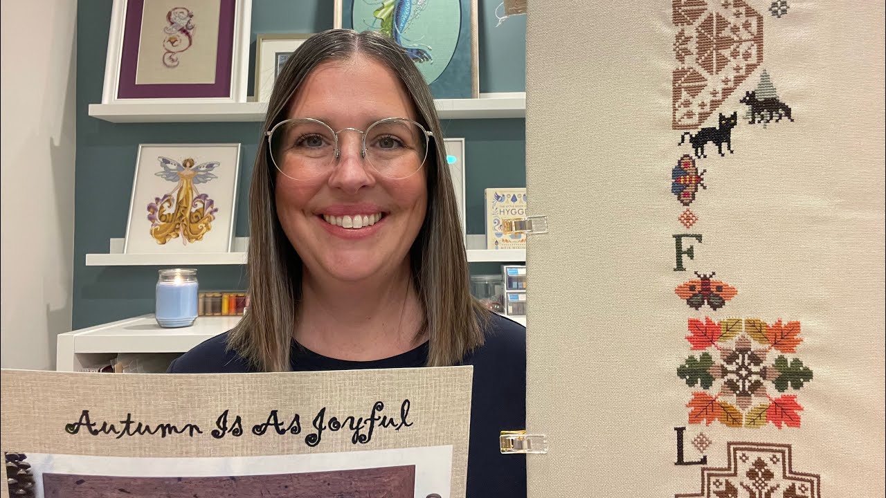 Flosstube Cross Stitch Autumn Is As Joyful Sal Youtube